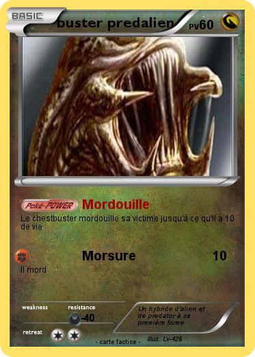 Pokemon buster predalien