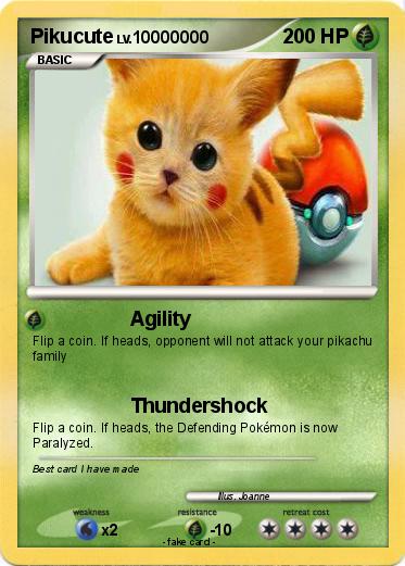 Pokemon Pikucute