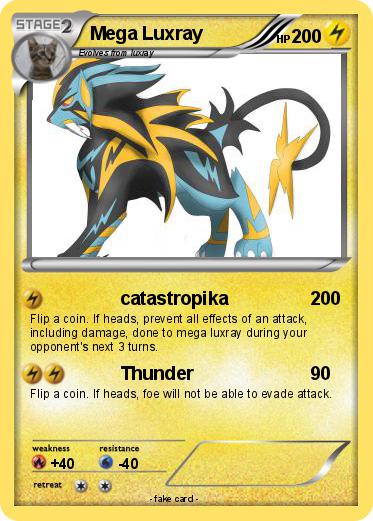 Pokemon Mega Luxray