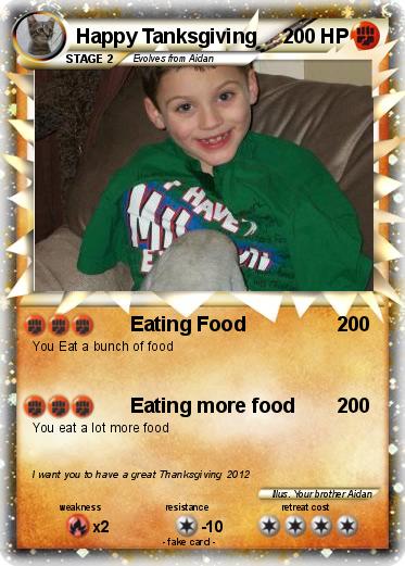 Pokemon Happy Tanksgiving