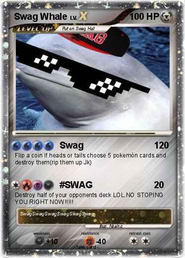 Pokemon Swag Whale