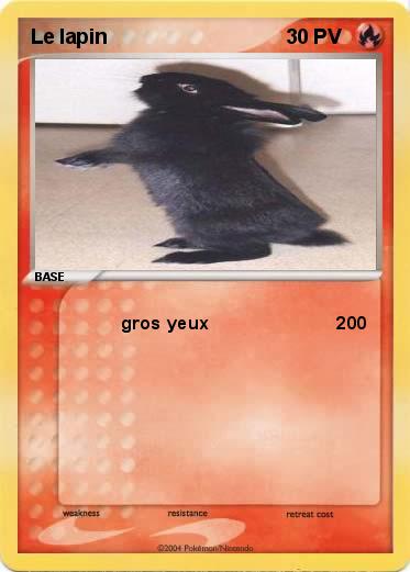 Pokemon Le lapin