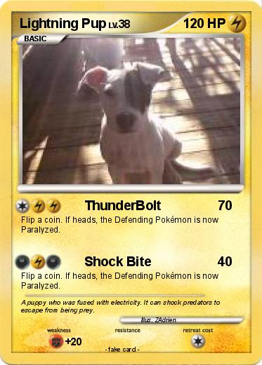 Pokemon Lightning Pup