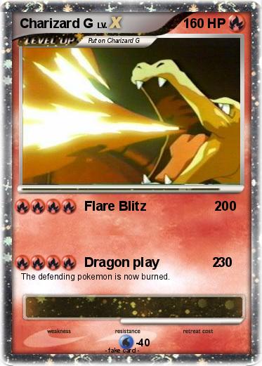 Pokemon Charizard G