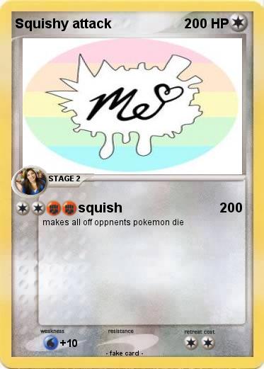 Pokemon Squishy attack