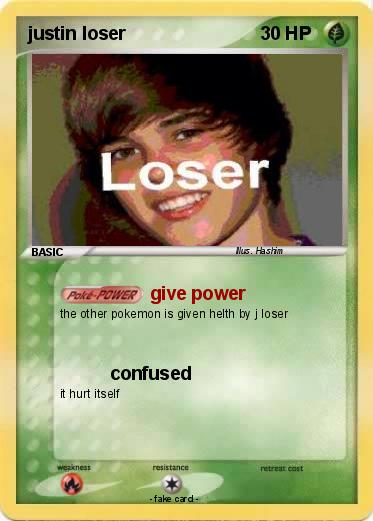 Pokemon justin loser