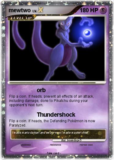 Pokemon mewtwo