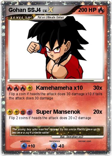 Pokemon Gohan SSJ4