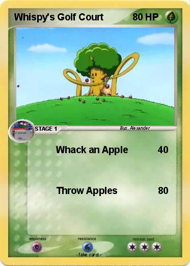 Pokemon Whispy's Golf Court