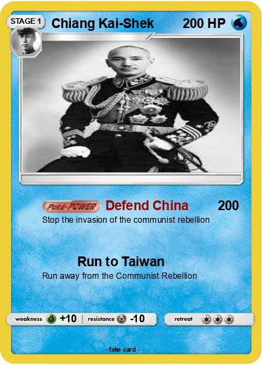 Pokemon Chiang Kai-Shek