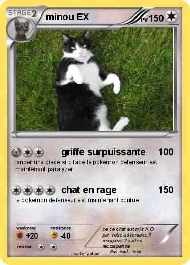 Pokemon minou EX