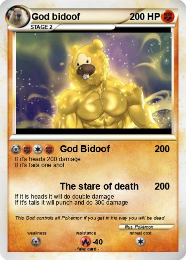Pokemon God bidoof