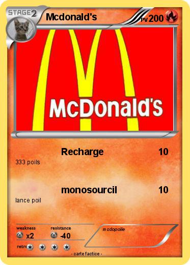 Pokemon Mcdonald's