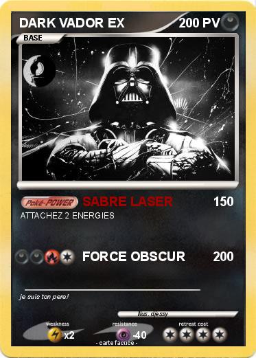 Pokemon DARK VADOR EX