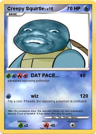 Pokemon Creepy Squirtle