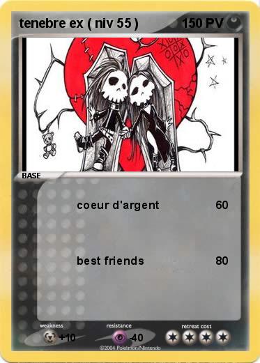 Pokemon tenebre ex ( niv 55 ) 
