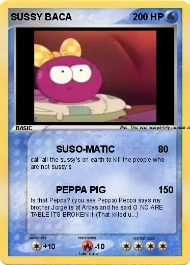 Pokemon SUSSY BACA