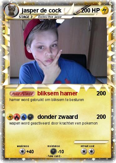 Pokemon jasper de cock