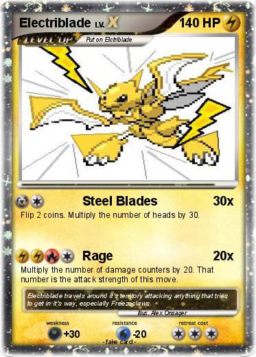Pokemon Electriblade