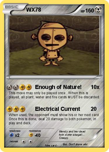 Pokemon WX78