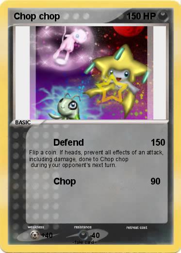 Pokemon Chop chop