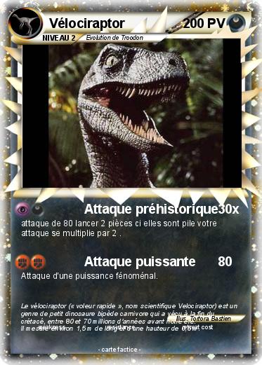 Pokemon Vélociraptor