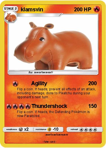 Pokemon klamsvin