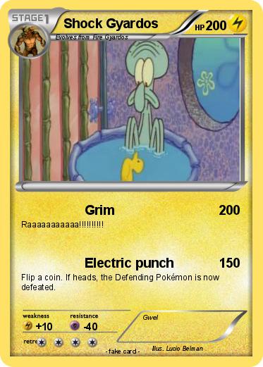 Pokemon Shock Gyardos