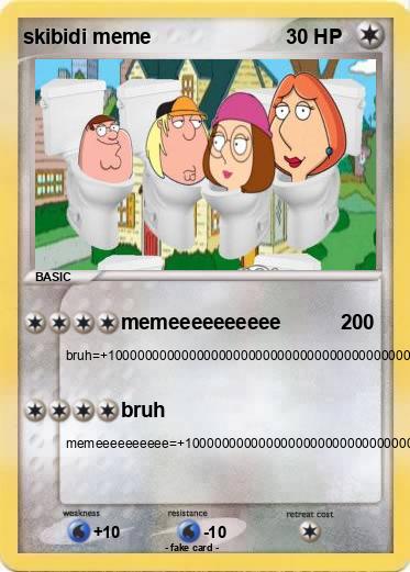 Pokemon skibidi meme