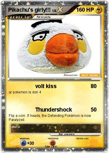 Pokemon Pikachu's girly!!!