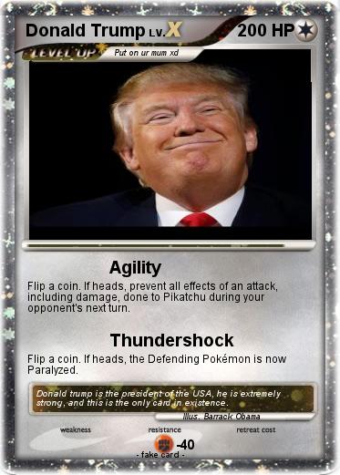 Pokemon Donald Trump