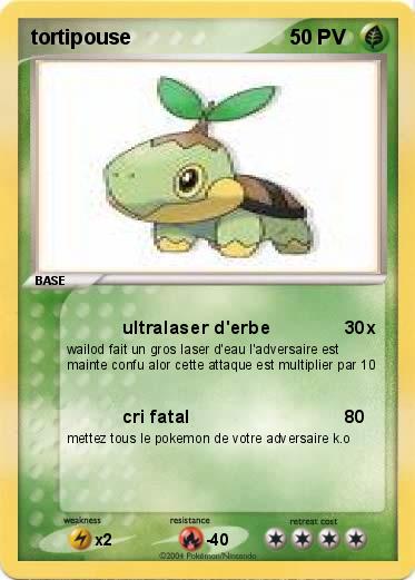 Pokemon tortipouse
