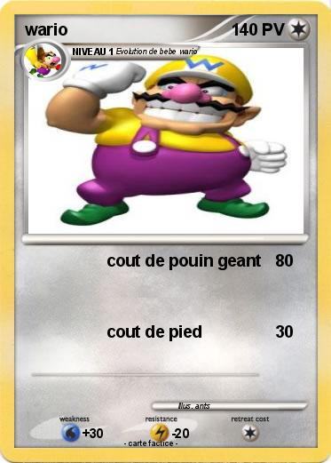 Pokemon wario