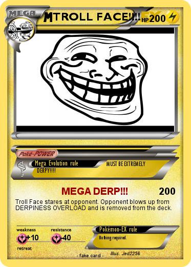 Pokemon TROLL FACE!!!!