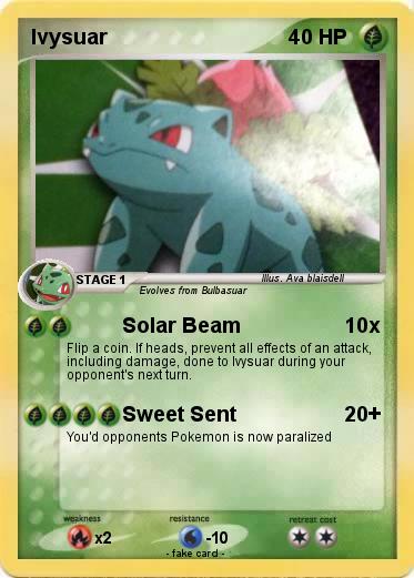 Pokemon Ivysuar