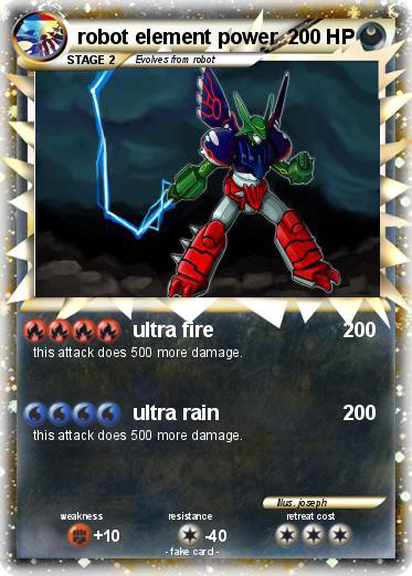 Pokemon robot element power