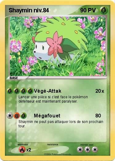 Pokemon Shaymin niv.84