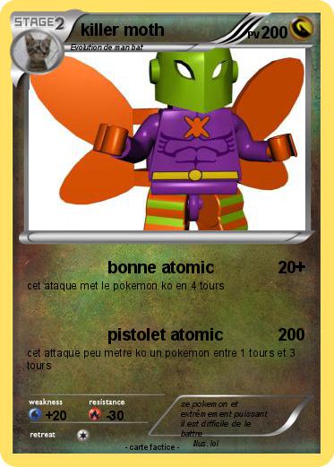 Pokemon killer moth