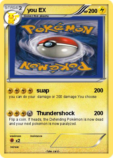 Pokemon you EX