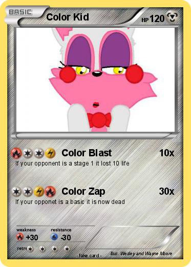 Pokemon Color Kid