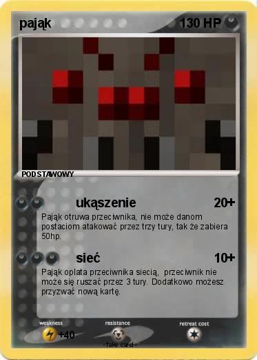 Pokemon pająk