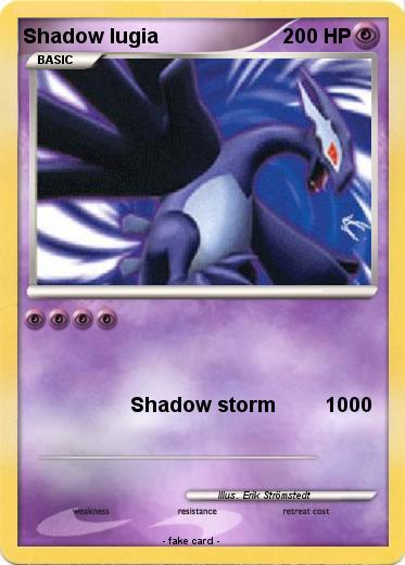 Pokemon Shadow lugia