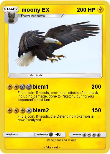 Pokemon moony EX