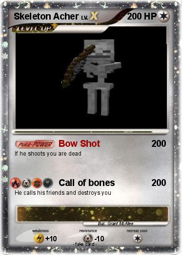 Pokemon Skeleton Acher