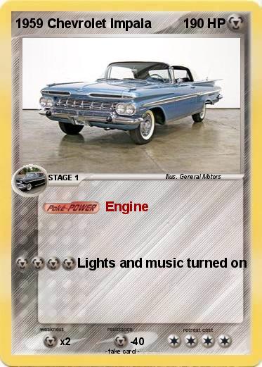 Pokemon 1959 Chevrolet Impala