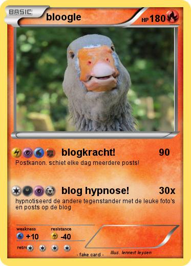Pokemon bloogle