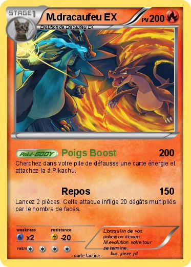 Pokemon M.dracaufeu EX