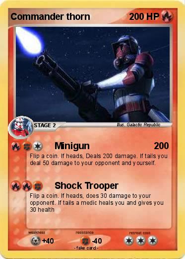 Pokemon Commander thorn