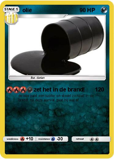 Pokemon olie