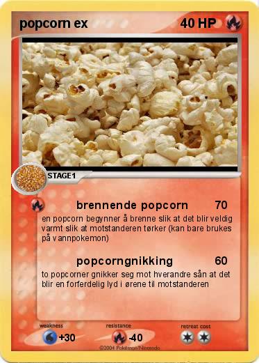 Pokemon popcorn ex